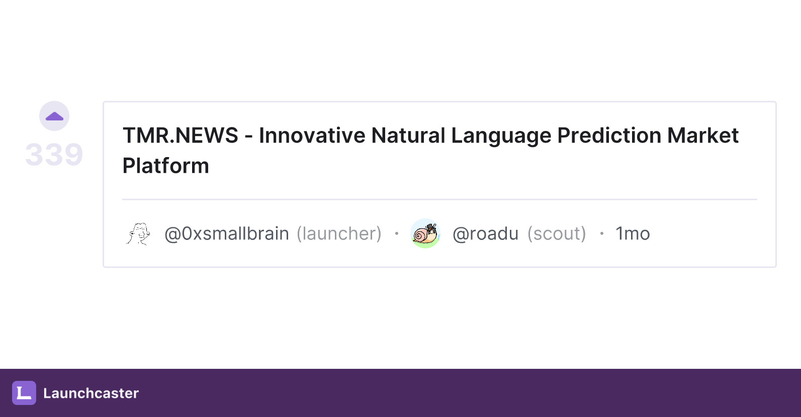 Thumbnail of Launchcaster - Discover the best new Web3 projects